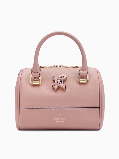 

LYN Women Pink Solid Handheld Bag