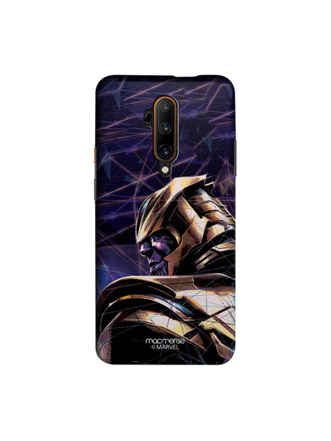 

macmerise Purple & Black Marvel Comics Thanos On Edge Sublime OnePlus 7T Pro Back Case