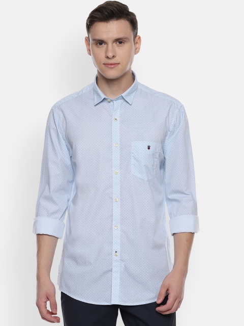

Louis Philippe Sport Men Blue Slim Fit Printed Casual Shirt