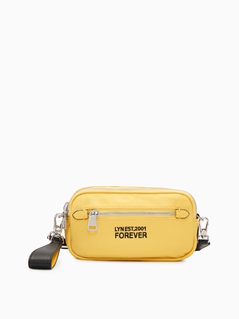 

LYN Yellow Solid Sling Bag