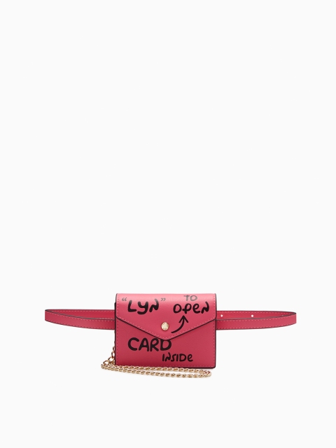 

LYN Pink Printed Sling Bag