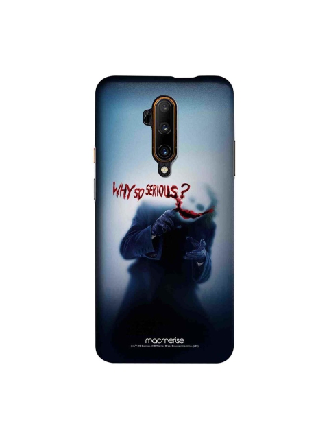 

macmerise Blue & Black DC Comics Why So Serious Sublime OnePlus 7T Pro Back Case