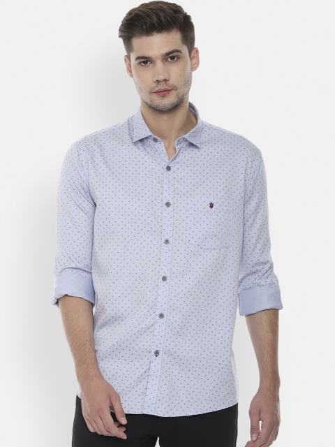 

Louis Philippe Sport Men Blue Slim Fit Printed Casual Shirt