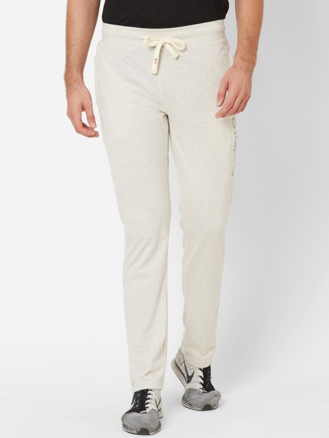 

Sweet Dreams Men Off-White Solid Pyjamas