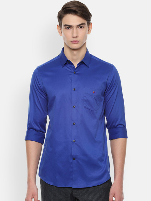 

Louis Philippe Sport Men Blue Slim Fit Solid Casual Shirt