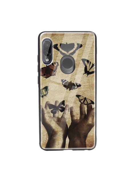 

Bewakoof Grey Thor Hammer Xiaomi Redmi Note 7 Pro Glass Mobile Cover, Brown