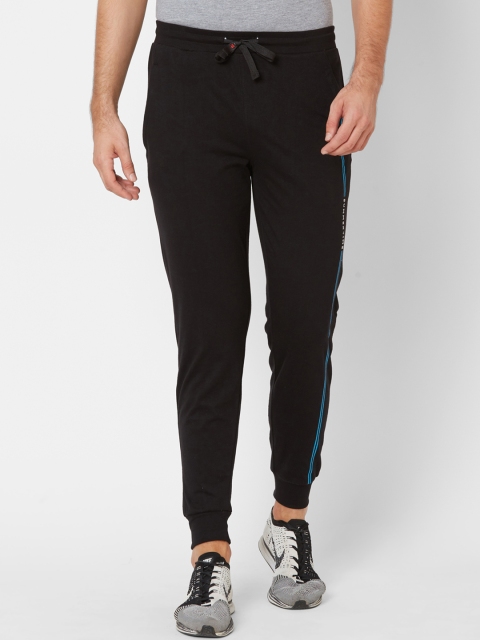 

Sweet Dreams Men Black Solid Joggers