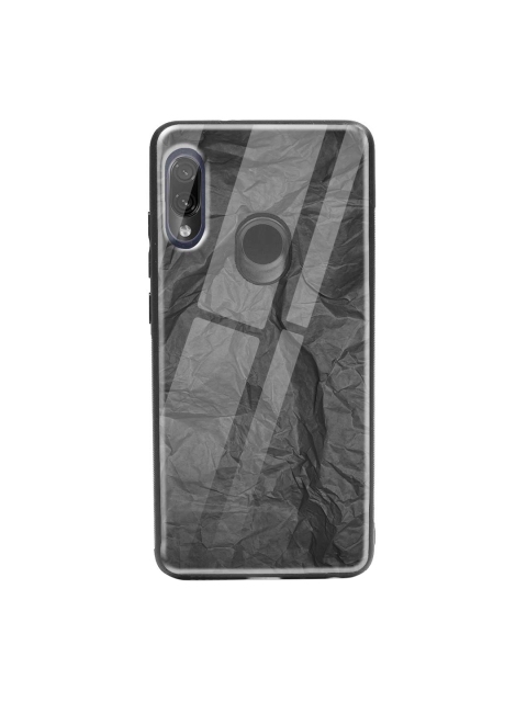 Bewakoof Grey Paper Crush Xiaomi Redmi Note 7 Pro Glass Mobile Cover