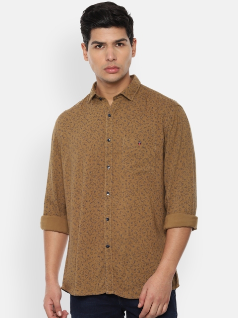 

Louis Philippe Sport Men Brown Slim Fit Printed Casual Shirt