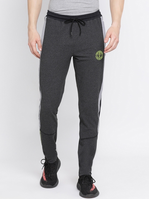 

rock.it Men Grey Solid Track Pants