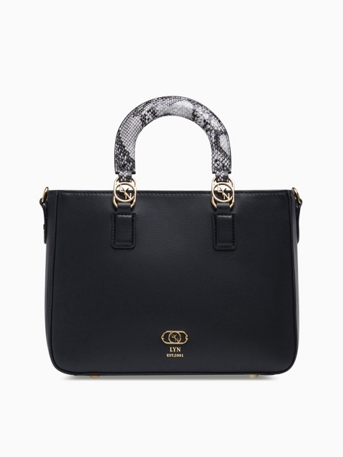 

LYN Black Solid Ganni Handheld Bag