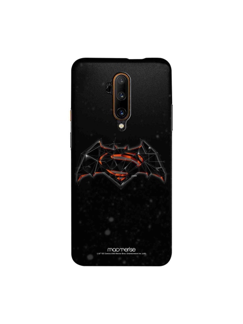 

macmerise Black & Orange DC Comics Bat Super Trace Sublime Back Case OnePlus 7T Pro Back Case