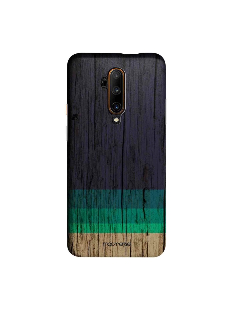 

macmerise Blue & Grey Wood Stripes Sublime OnePlus 7T Pro Back Case