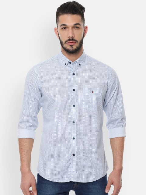 

Louis Philippe Sport Men Blue Slim Fit Printed Casual Shirt