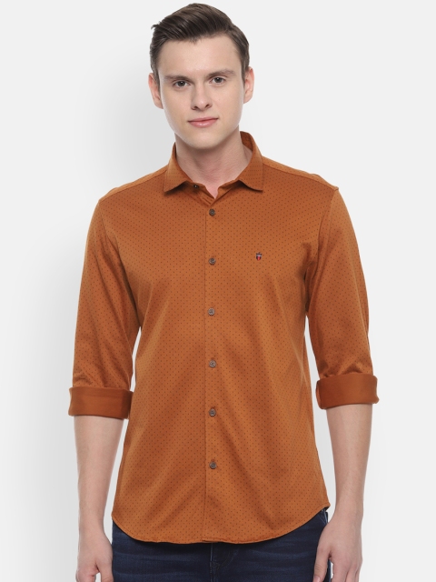 

Louis Philippe Sport Men Brown Slim Fit Printed Casual Shirt