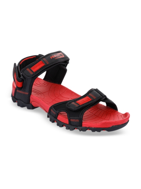 

Liberty Men Black & Red Comfort Sandals