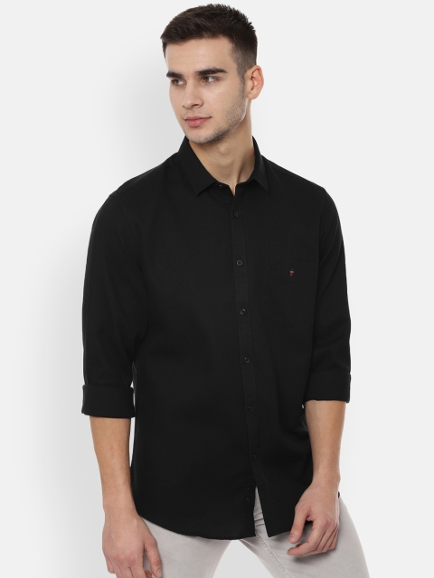 

Louis Philippe Sport Men Black Slim Fit Solid Casual Shirt