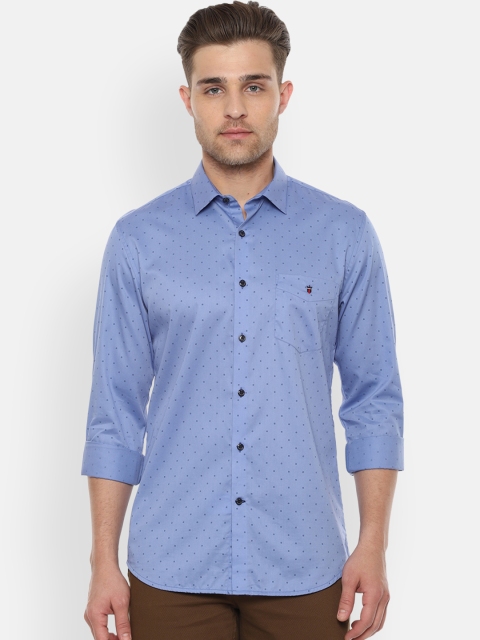 

Louis Philippe Sport Men Blue Slim Fit Printed Casual Shirt