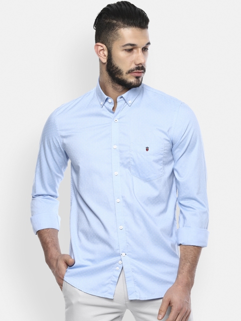 

Louis Philippe Sport Men Blue Slim Fit Printed Casual Shirt