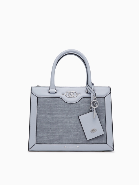 

LYN Blue Solid Lelicia Handheld Bag