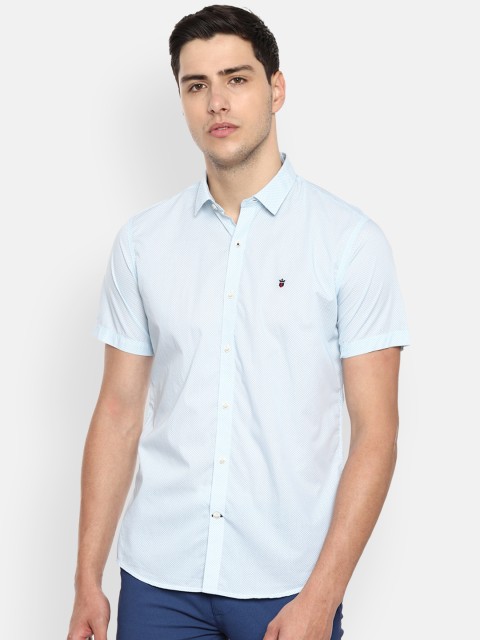

Louis Philippe Sport Men Blue Slim Fit Printed Casual Shirt