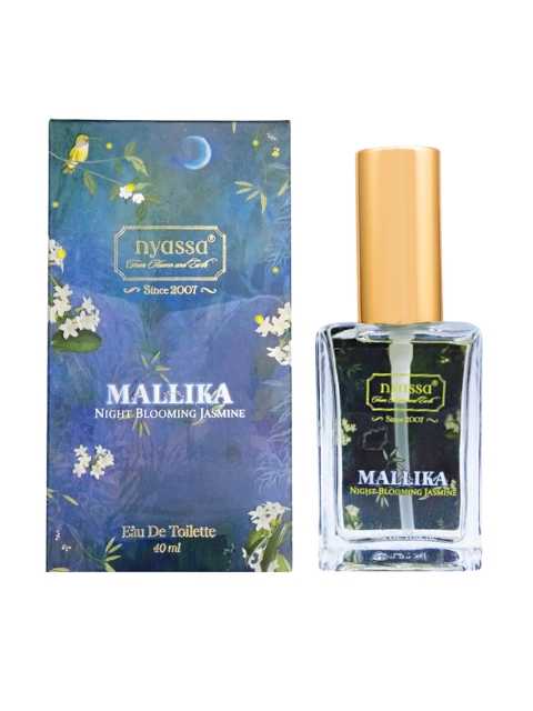 

Nyassa Mallika Unisex Night Blooming Jasmine Perfume 40 ml, Blue