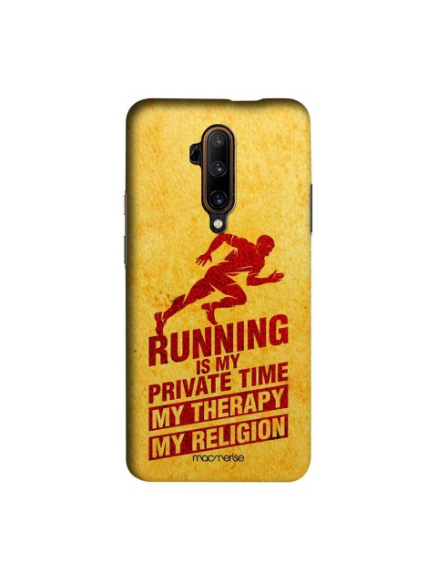 

macmerise Yellow & Red Religion Of Running Sublime OnePlus 7T Pro Back Case