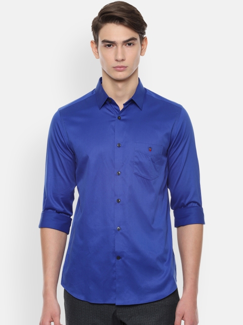 

Louis Philippe Sport Men Blue Slim Fit Solid Casual Shirt
