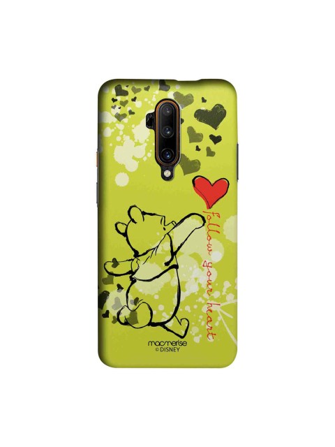 

macmerise Lime Green & Black Disney Follow Your Heart Sublime OnePlus 7T Pro Back Case
