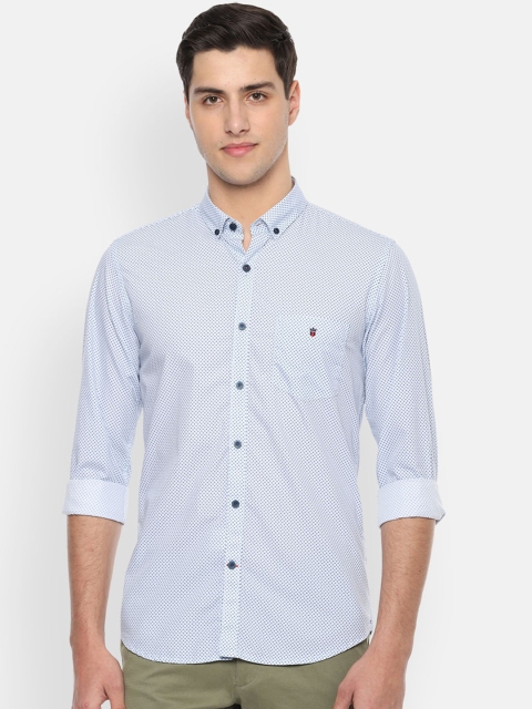 

Louis Philippe Sport Men Blue Slim Fit Printed Casual Shirt