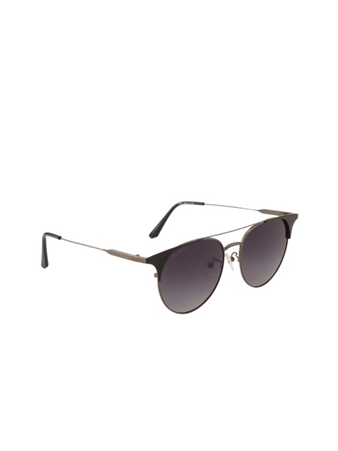 

Ted Smith Unisex Aviator Sunglasses TS-S1255S_GUN, Purple