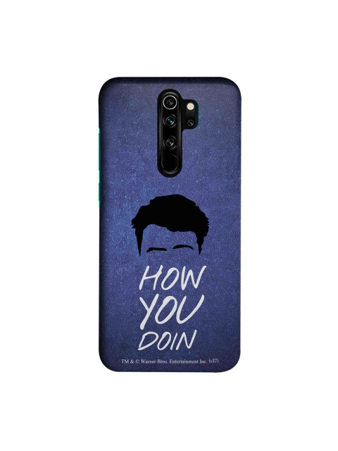 

macmerise Blue & Black Friends How You Doin Printed Xiaomi Redmi Note 8 Pro Case
