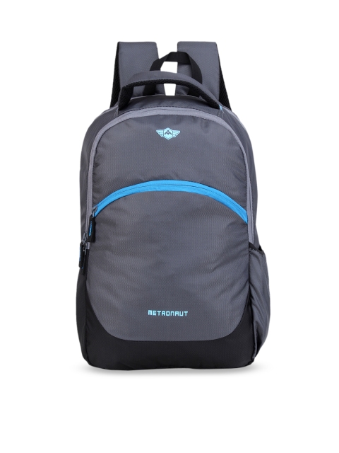 

Metronaut Unisex Grey Textured Backpack