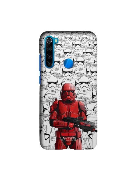 

macmerise White & Red Star Wars Sith Troopers Xiaomi Redmi Note 8 Back Case