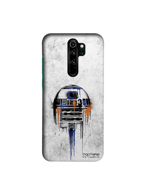 

macmerise Grey & Black Star Wars Astro Droid Sublime Xiaomi Redmi Note 8 Pro Back Case