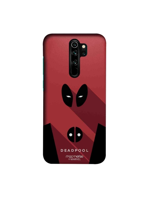 

macmerise Red & Black Marvel Comics Minimalistic Deadpool Sublime Xiaomi Redmi Note 8 Pro Back Case