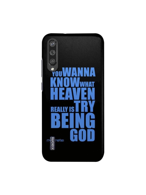 

macmerise Black & Blue Try Being God Sublime Xiaomi Mi A3 Back Case