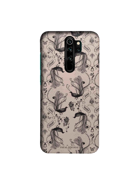 

macmerise Pink & Black Payal Singhal Blush Arabic Jannat Sublime Xiaomi Redmi Note 8 Pro Back Case