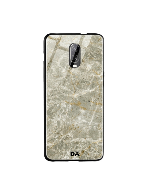 

DailyObjects Grey Marble OnePlus 6T Glass Case, Multi