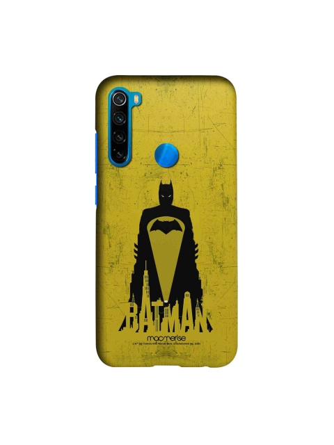

macmerise Yellow & Black Bat Signal Sublime Xiaomi Redmi Note 8 Mobile Case