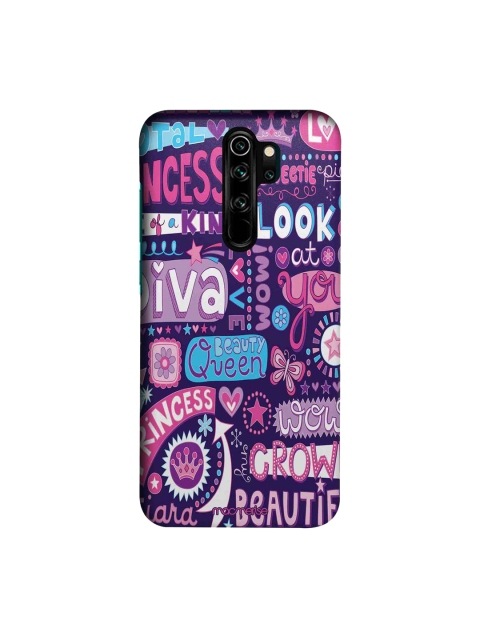 

macmerise Purple & Pink Diva Diaries Sublime Xiaomi Redmi Note 8 Pro Back Case