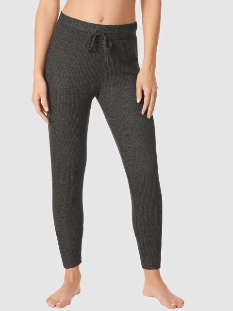 

La Senza Women Grey Solid Lounge Pants