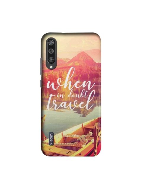 

macmerise Pink & Yellow When in Doubt Travel Sublime Xiaomi Mi A3 Back Cover