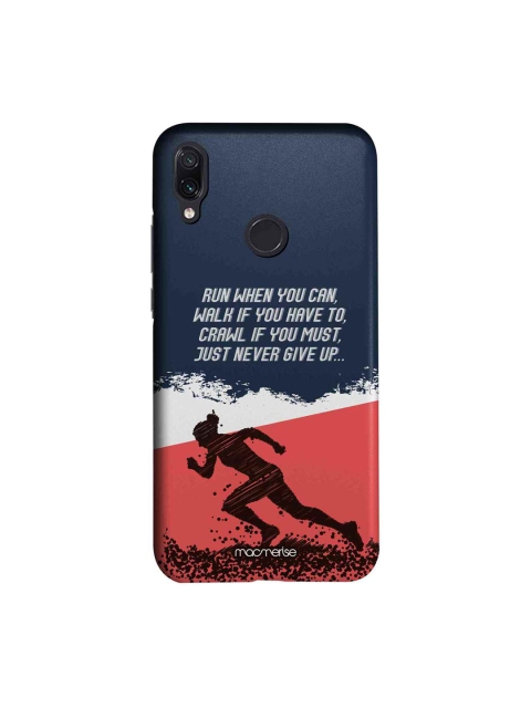 

macmerise Blue & Red Running Motivation Sublime Xiaomi Redmi Note 7 Back Case