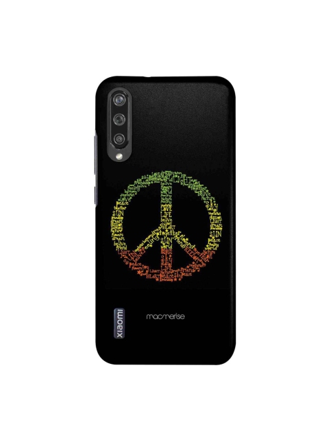 

macmerise Black & Yellow Symbol of Peace Sublime Xiaomi Mi A3 Back Cover