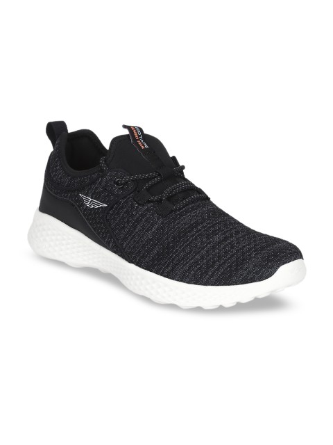 

Red Tape Men Black Mesh Walking Shoes