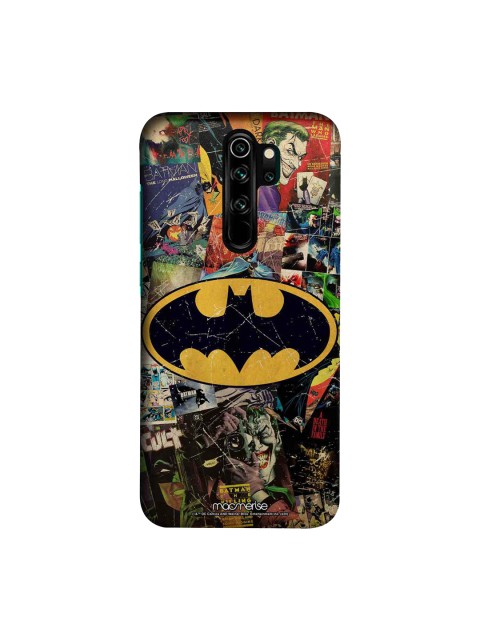 

macmerise Black & Yellow Batman Xiaomi Redmi Note 8 Pro Mobile Back Case