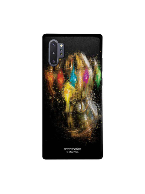 

macmerise Black & Gold-Toned Marvel Comics Gauntlet Brushstrokes Sublime Samsung Galaxy Note 10 Plus Back Case