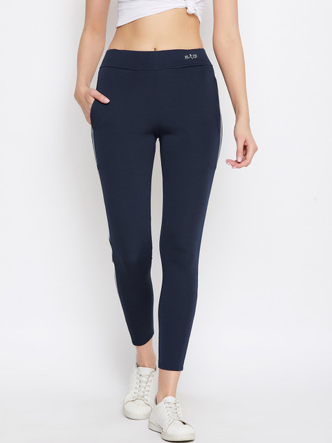 

ALIZA Women Navy Blue Solid Slim-Fit Jeggings