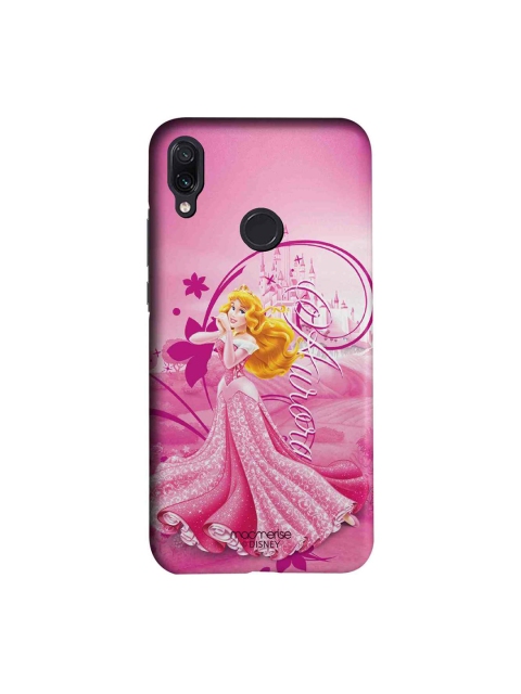 

macmerise Pink & Yellow Disney Aurora Sublime Xiaomi Redmi Note 7 Back Cover